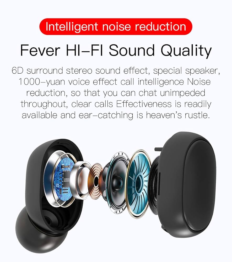 Mini auriculares inalámbricos Bluetooth TWS E6S