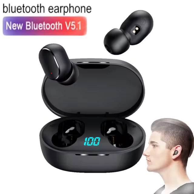 Mini auriculares inalámbricos Bluetooth TWS E6S
