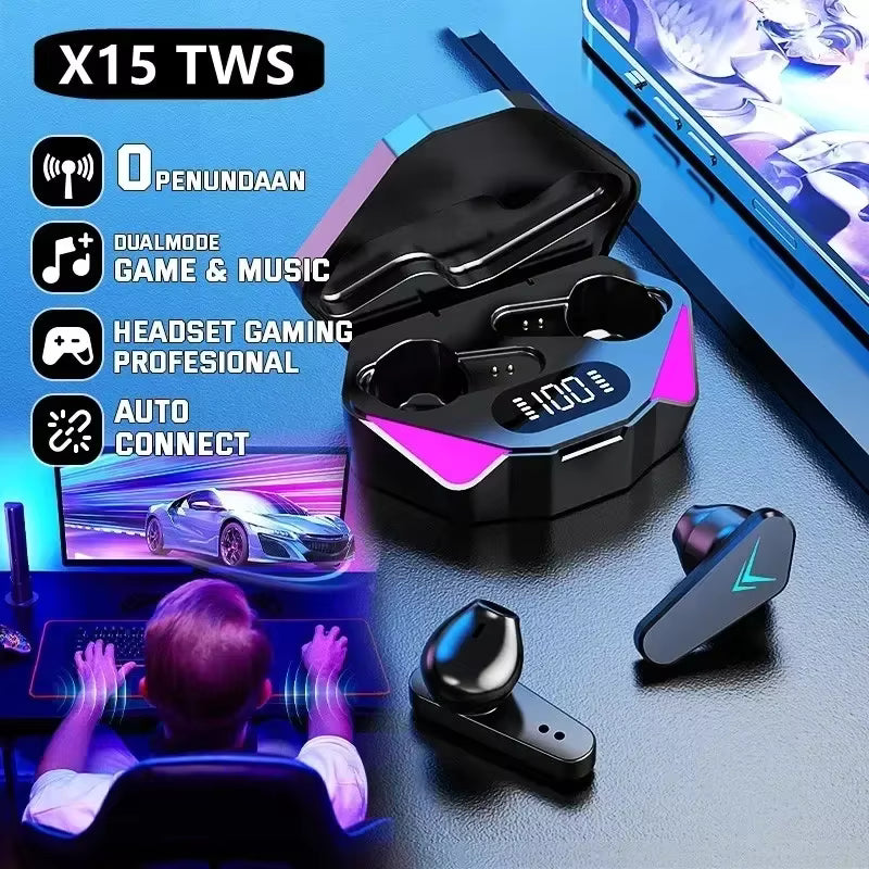 NextGen X15 TWS auriculares para juegos