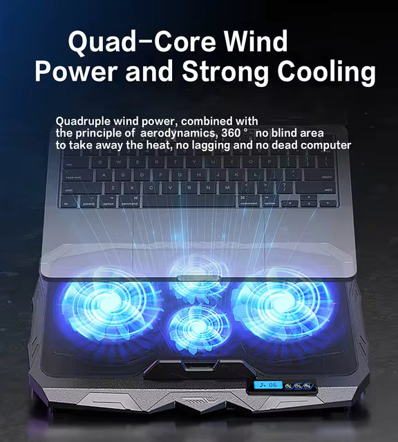cooler Pro LCD 17” – 4 Ventiladores Power