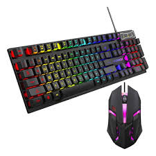 Combo Gamer Pro 104 – Teclado + Mouse LED