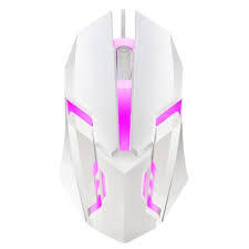 Ratón con cable USB para deportes electrónicos, ratón LED colorido para juegos
